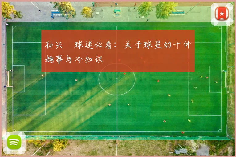 孙兴慜球迷必看:关于球星的十件趣事与冷知识